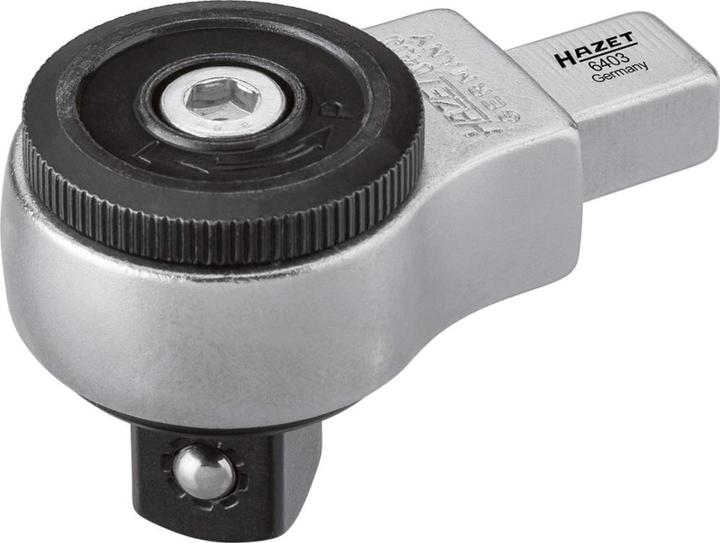 Produktbild HAZET Einsteck-Umschaltknarre 6402 ∙ Einsteck-Vierkant 9 x 12 mm ∙ Vierkant 10 mm (3/8 Zoll) (3/8")