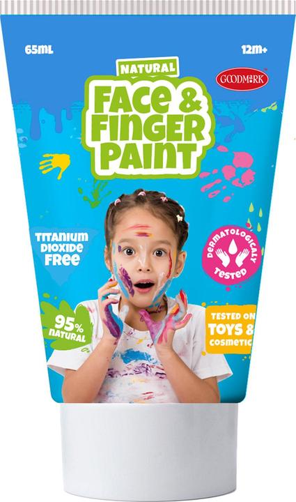 Produktbild Boti Tube mit natürlicher Gesichts- und Fingerfarbe – Blau und Rosa, 2 x 65 ml