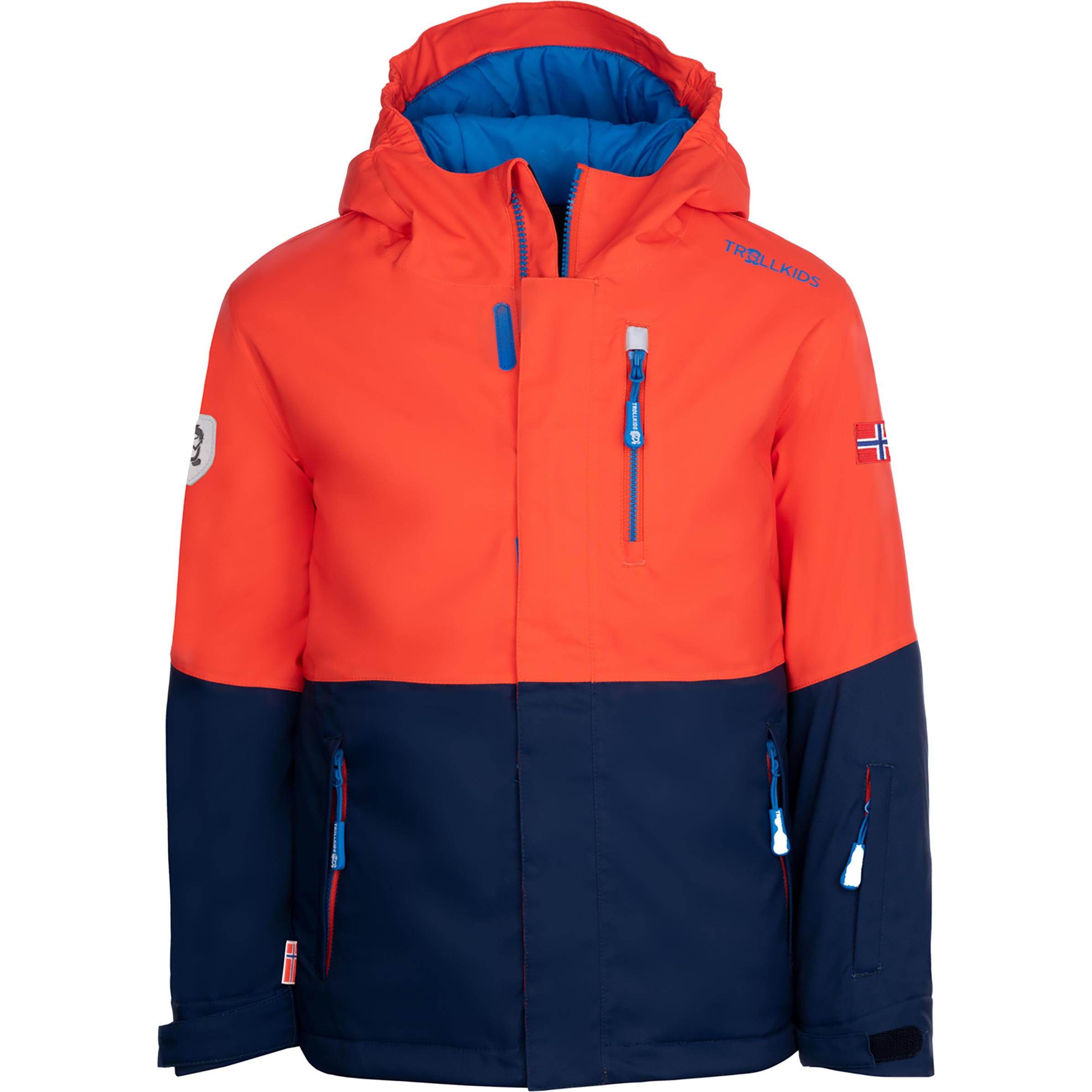 Trollkids, Jungen, Jacke, Hallingdal (92), Orange, 92