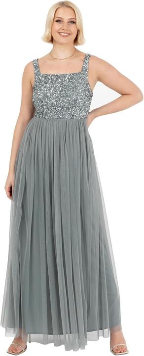 Image du produit Maya Deluxe Abito Midi Verde Nebbia (46)