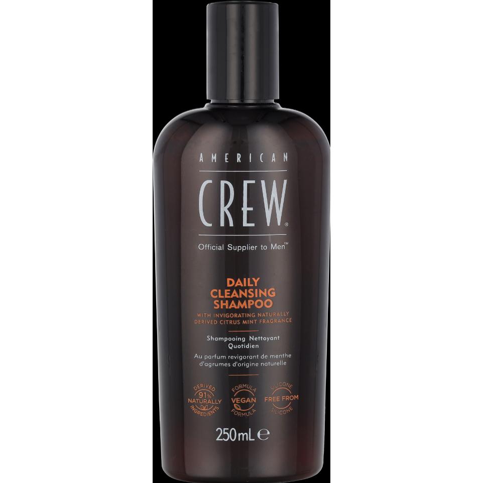 American Crew, Shampoo, Daily Cleansing Shampoo 250 ml (250 ml, Flüssiges Shampoo)