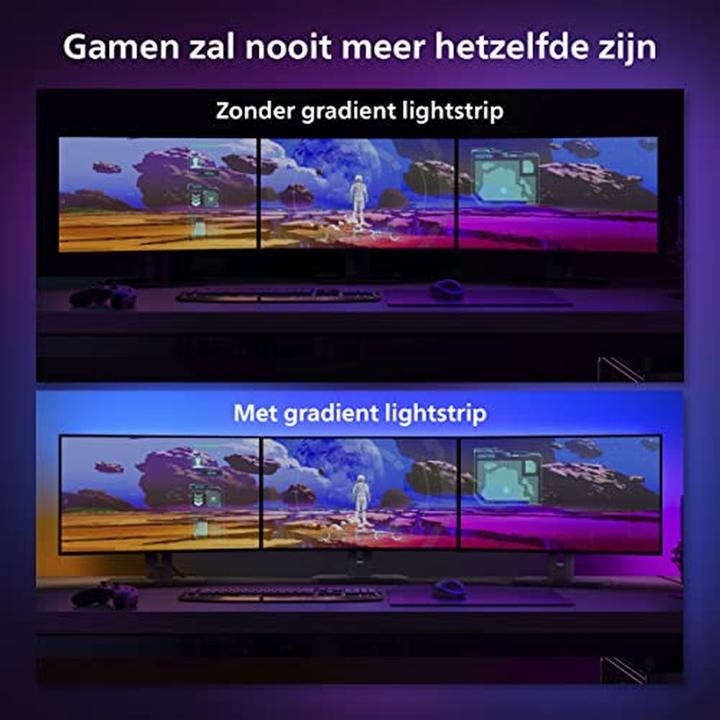 Actual product image Philips Hue Play Gradient (Multicoloured, 187.50 cm, Indoor)
