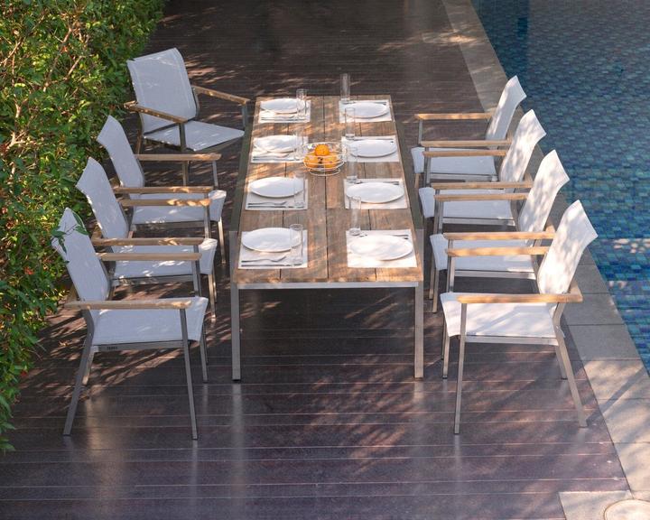 Actual product image Zebra INFINITY garden chair range