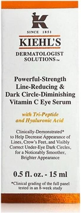 Image du produit Kiehl's Solutions dermatologiques Puissance-Force (Soin des yeux Sérum, 15 ml, Journée)