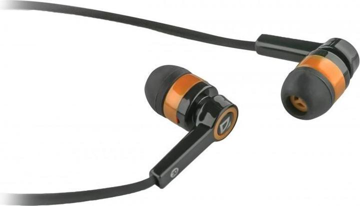 Actual product image Defender Wired headphones Pulse 420 black-orange (Cable)
