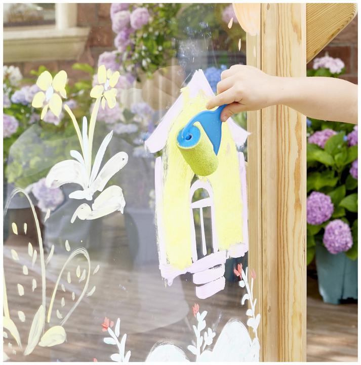 Actual product image Hape Outdoor colouring board