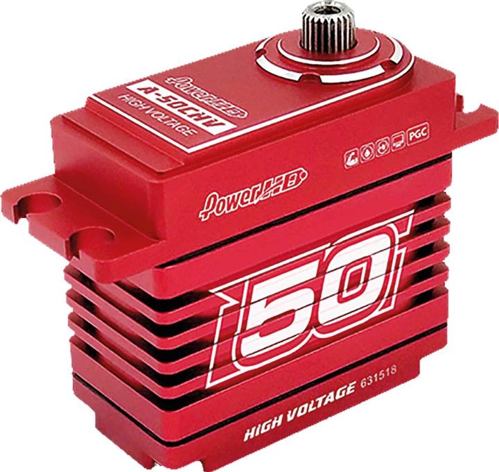 Actual product image PowerHD Servo A-50CHV, 50 kg Digital HV