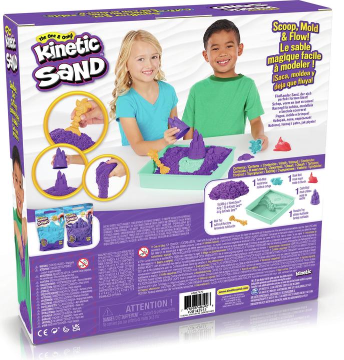 Actual product image Spin Master Kinetic Sand Sandbox Set