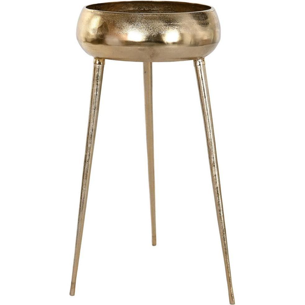 Esprit, Vaso da fiori, Planter Home Golden Aluminium Modern 35,5 X 35,5 X 77 cm (35.50 x 35.50 x 77 cm)