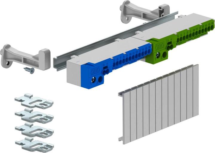 Produktbild OBO Bettermann Klemmleistenset Steckklemmen