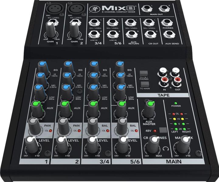 Produktbild Mackie Mix8 (Studio- und Livemixer)