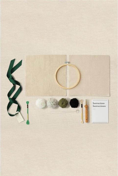 Actual product image DMC Gift of Stitch Punch Needle Set Panda Patrick