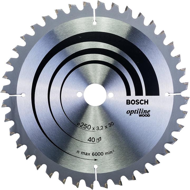 Produktbild Bosch Professional Zubehör PRO Wood Kreissägeblatt, 250 x 3.2 x 30 mm