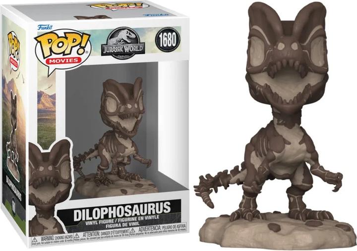 Produktbild Funko Jurassic Park Fossil POP! Movies Vinyl Figur Dilophosaurus 9 cm