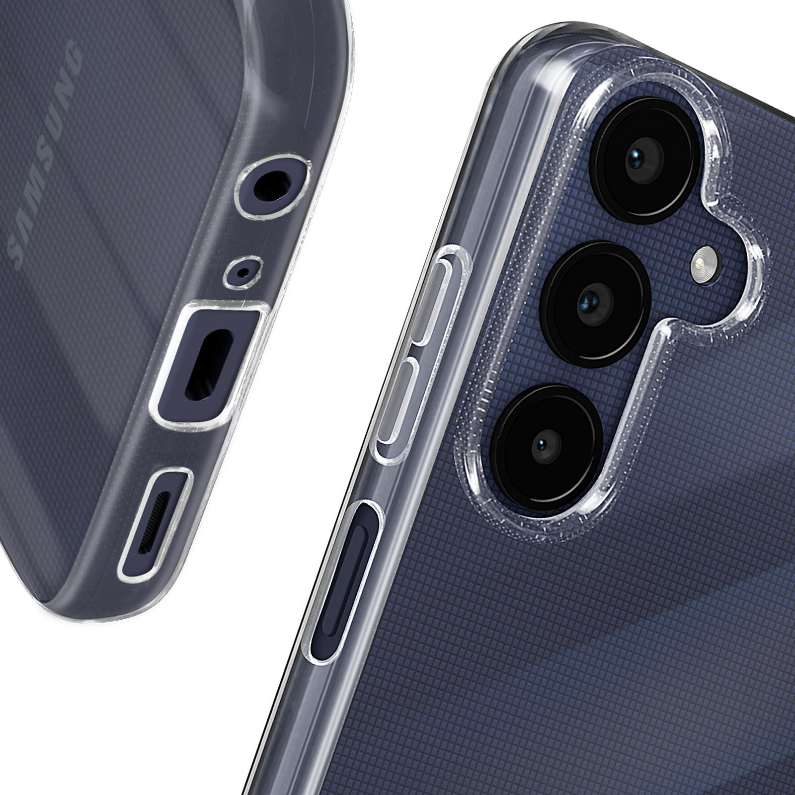 Thumbnail - Mayaxess Complete Protection Pack Series (Samsung Galaxy A25 5G), Smartphone Hülle, Transparent
