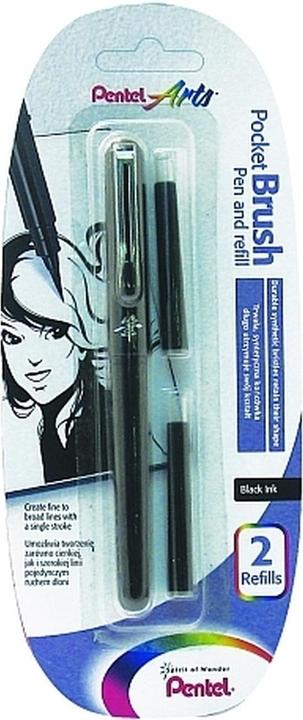 Produktbild Pentel PentelArts Brush Pen Pinselstift, Geh„use schwarz (1x)
