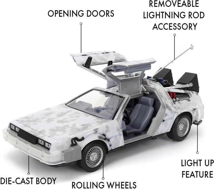 Image du produit Jada Time Machine BacktotheFuture Frost 1:24
