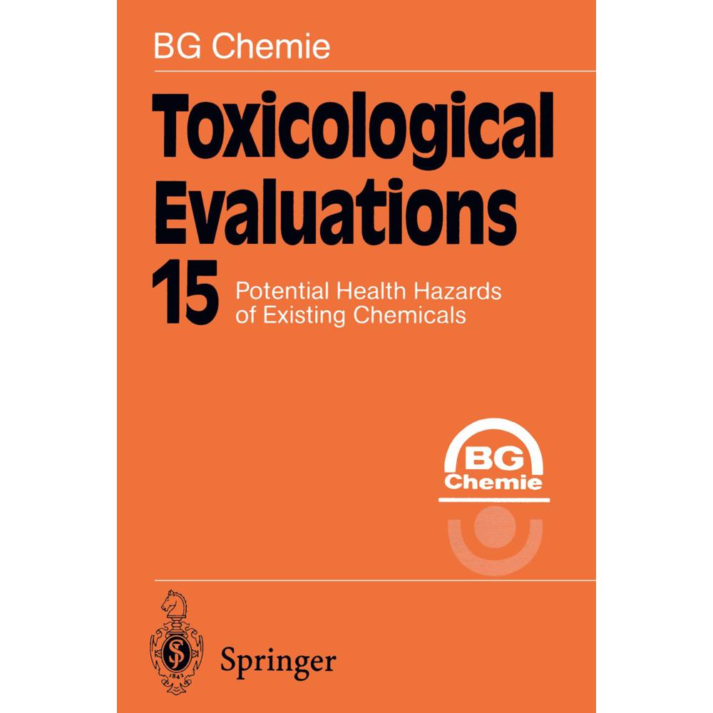 Toxicological Evaluations, Fachbücher