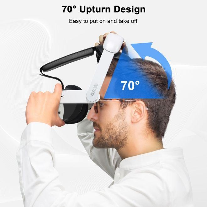 Produktbild AMVR Elite Head Strap für Meta Quest 3 / 3S – Komfortables & leichtes Kopfband