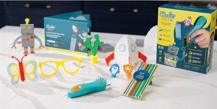 Actual product image 3Doodler Start PLUS 3D PRINTING PEN SPLUS 3D pen 0.77 mm Turquoise, Yellow