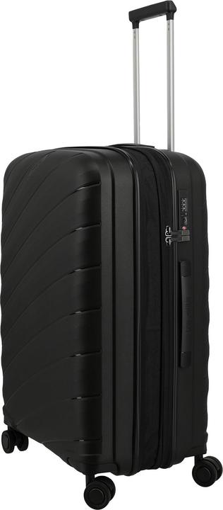 Actual product image Travelite Burano 4 Rollen Kofferset 3-teilig mit Dehnfalte (207 l)