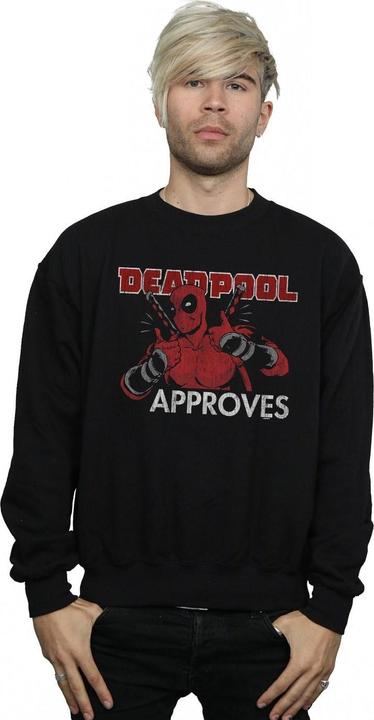 Image du produit - Sweat DEADPOOL APPROVES - Homme (M)