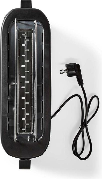Image du produit Nedis Grille-pain Acier inoxydable Série 1 Fentes Niveaux de brunissage : 6 Fonction décongélation