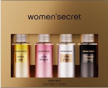 Produktbild Women'Secret Body Mist Glitter Geschenk-Set - 4er-Pack