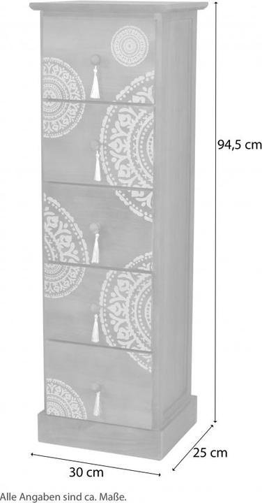 Produktbild Möbel Direkt Online Stefan (30 x 25 x 94.50 cm)