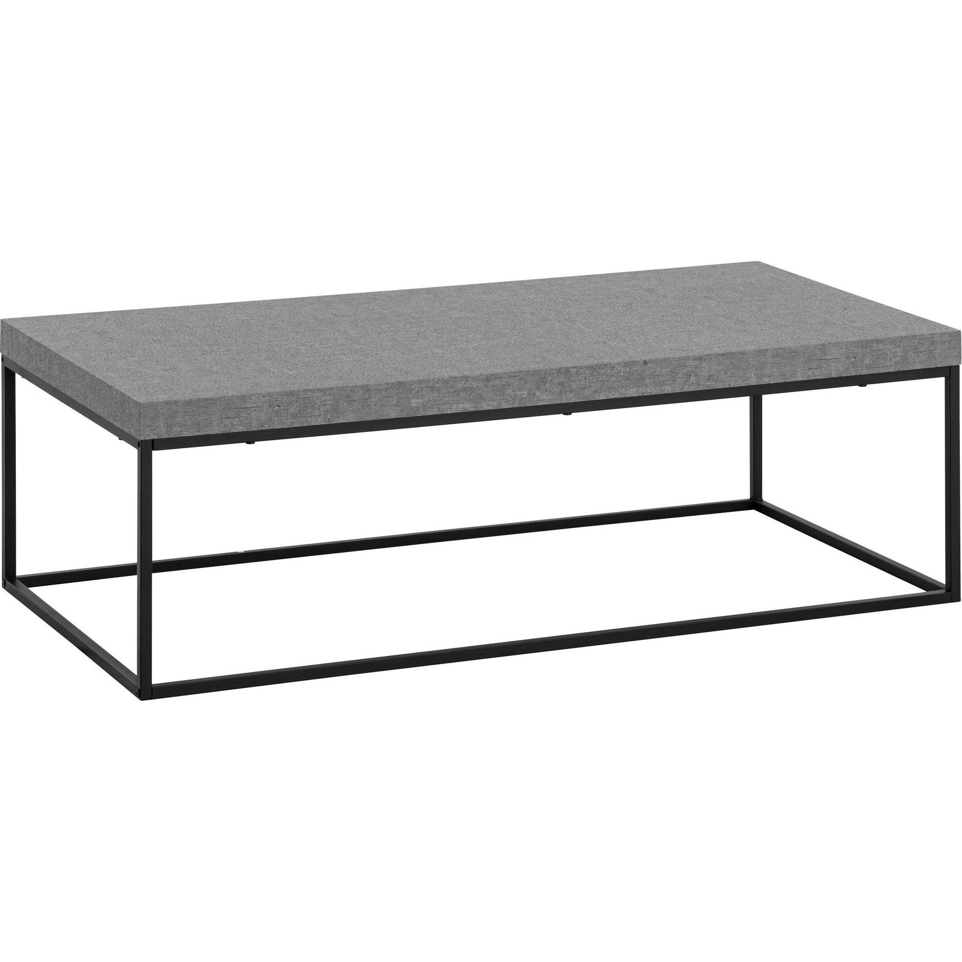 FineBuy, Couchtisch + Beistelltisch, Couchtisch Sofatisch 120 cm Wohnzimmertisch Gross Kaffeetisch Modern (120 x 60 x 38...