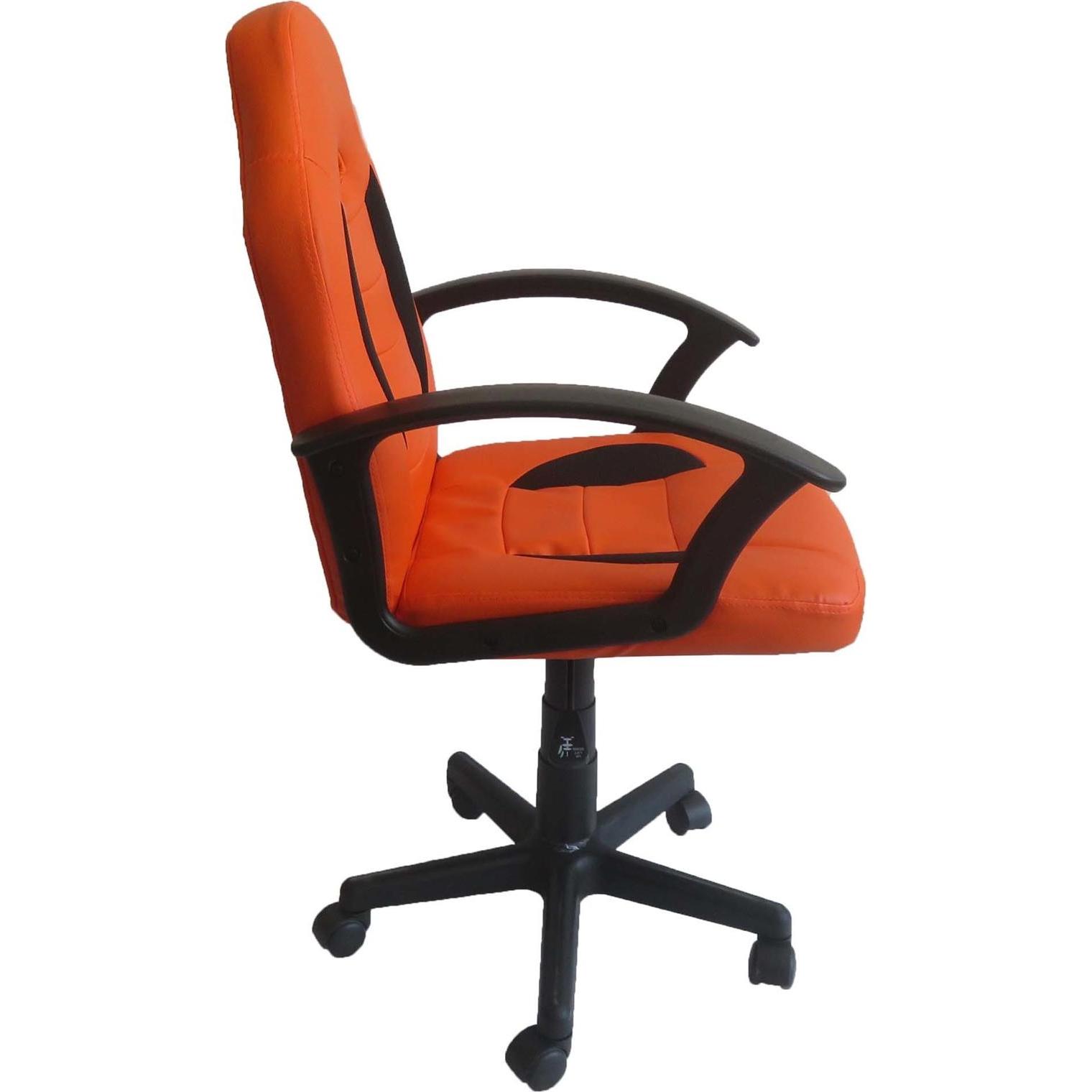 Thumbnail - HTI-Living, Bürostuhl, Schreibtischstuhl höhenverstellbar Daytona Junior Orange