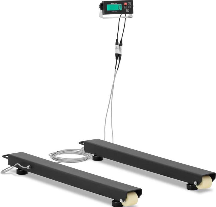 Steinberg Wiegebalken Industriewaage Palettenwaage Bodenwaage digital 5000 kg / 1 kg