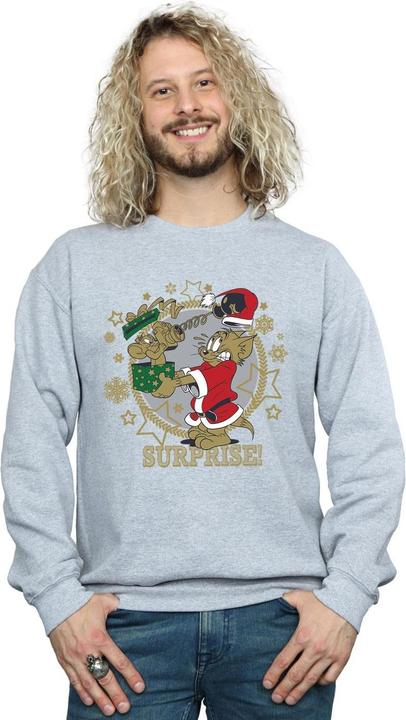 Produktbild Tom & Jerry Christmas Surprise Sweatshirt (M)