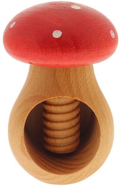 Actual product image Hofmeister Holzwaren Nutcracker 'Toadstool