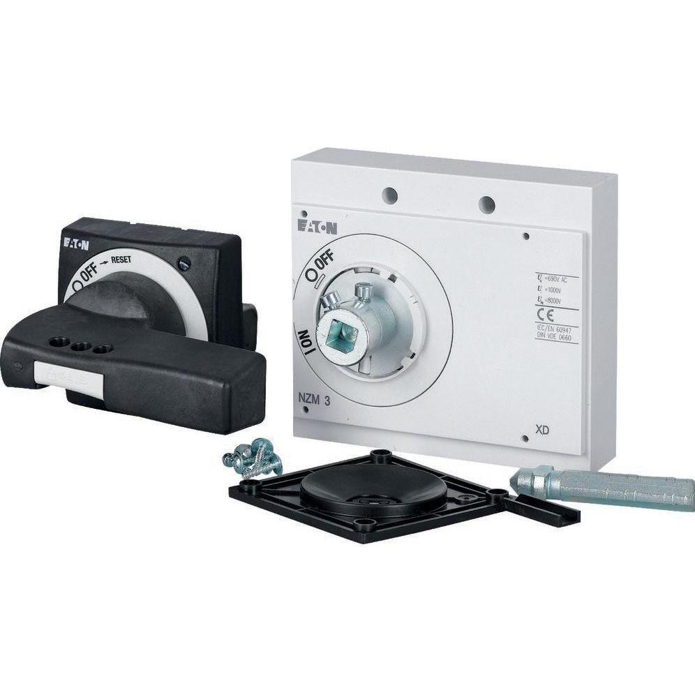 Eaton, Systemstromversorgung, Türkupplungsdrehgriff, schwarz, 279394