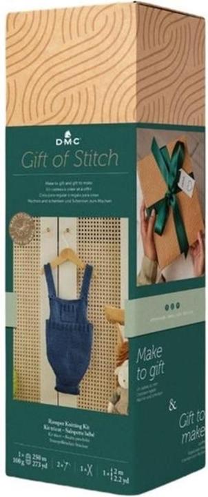 DMC Gift of Stitch Kit à tricot grenouillère bébé