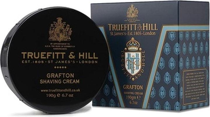 Actual product image Truefitt & Hill Shaving Cream Bowl Close Yet Comfortable Shave Grafton 6.7 ounces (Shaving cream)