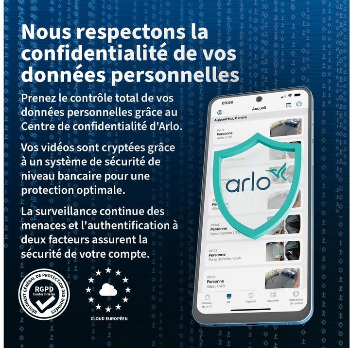 Actual product image Arlo Essential 3 HD PTZ (2er Set (1920 x 1080 Pixels)