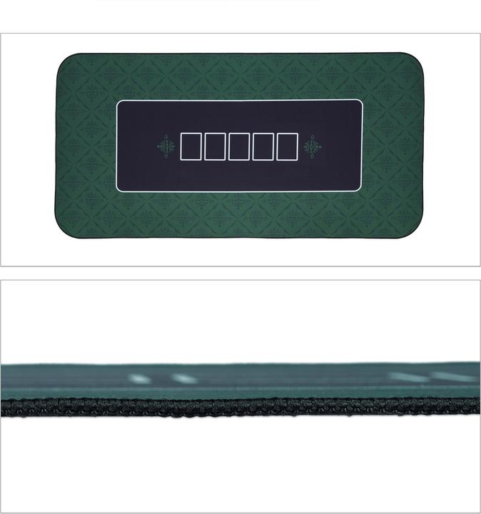Actual product image Relaxdays Poker mat