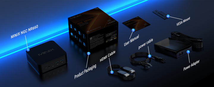Immagine prodotto Minix NR660 (AMD Ryzen 5 6600H, 16 GB, 512 GB)