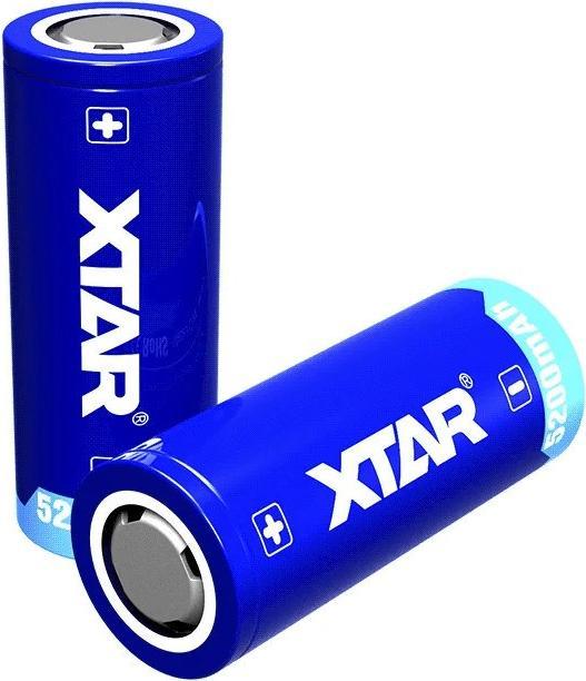 Xtar 5200 mAh 3,6 V 26650 Akku mit Platine (1 Stk., 26650, 5200 mAh)