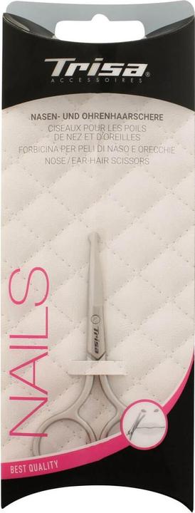 Actual product image Trisa Beauty - Nose and ear hair scissors