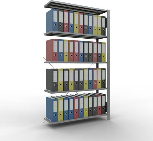 Produktbild Schulte Lagertechnik Stecksystem Anbauregal MULTIplus85