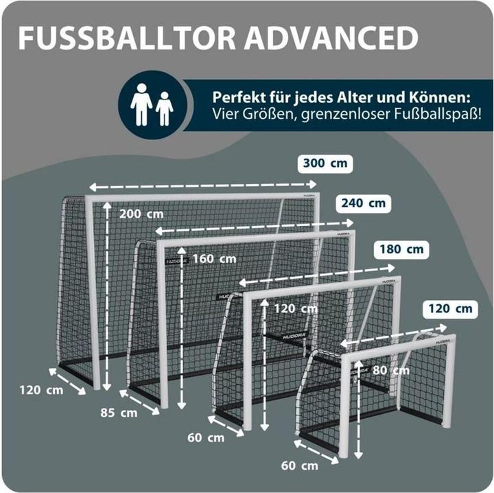 Produktbild Hudora Fussballtor Advanced 180
