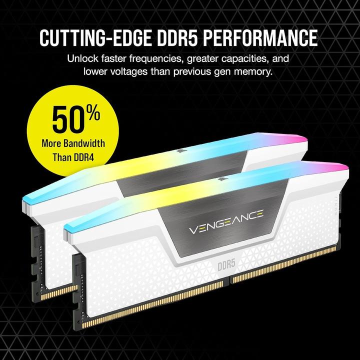 Actual product image Corsair Vengeance RGB (2 x 16GB, 5200 MHz, DDR5 RAM, DIMM)