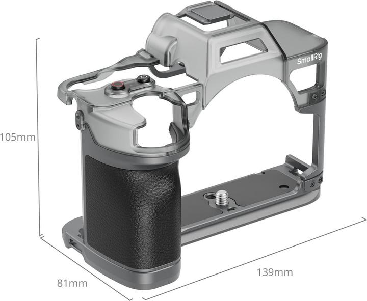 Image du produit SmallRig Cage Hybrid Modular für Alpha 7 IV, Detailfarbe: Grau (Cage)