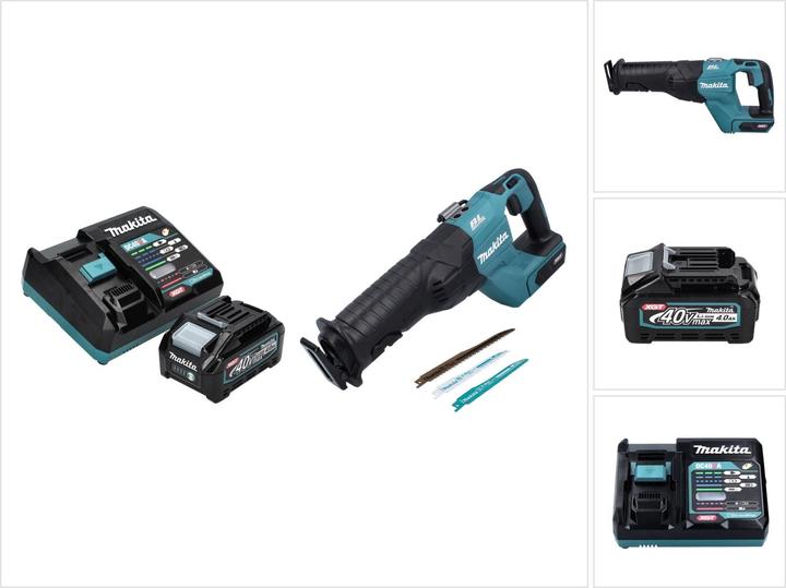 Immagine prodotto Makita JR 001 GM1 Sega circolare a batteria 40 V max. senza spazzole XGT + 1x batteria ricaricabile 4,0 Ah
