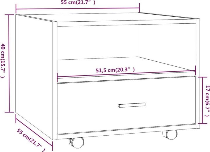 Produktbild vidaXL Couchtisch
