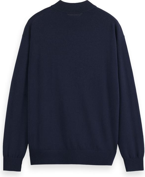 Actual product image Scotch & Soda Core - Dropped Shoulder Mock Neck Pullover (S)