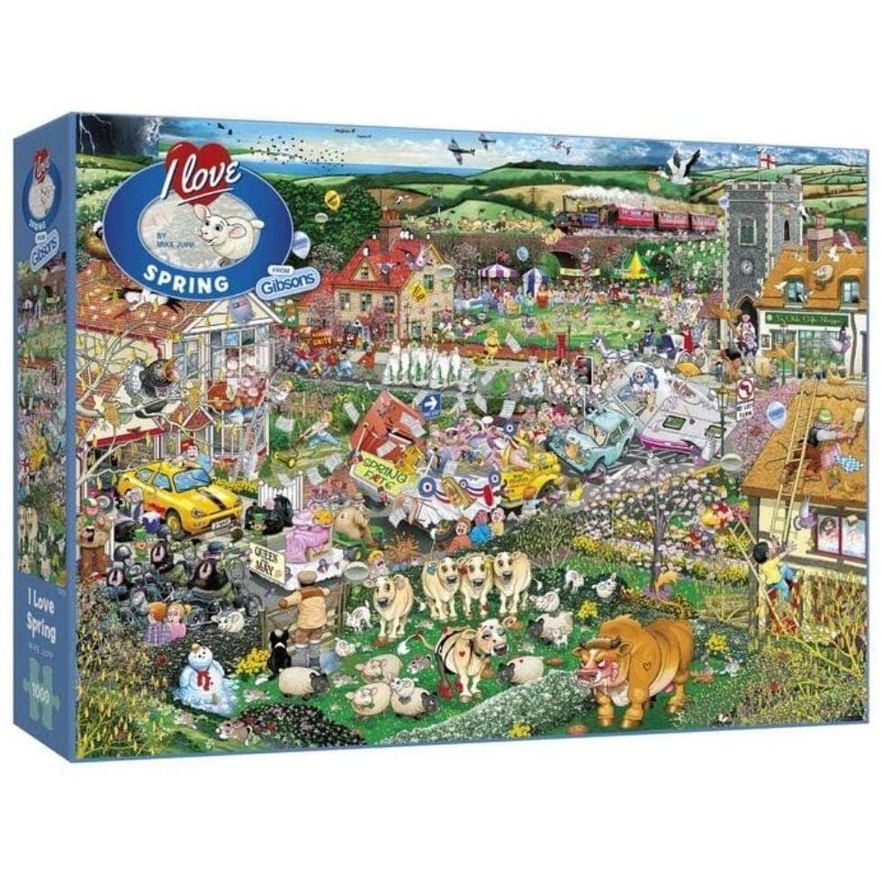 Gibsons Puzzle I Love Spring 1000 Teile (1000 Teile)